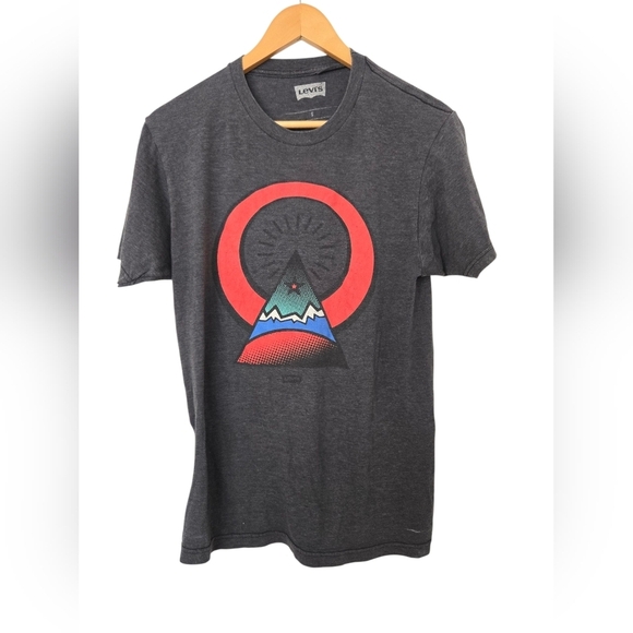 Levi's Other - Levi's Men's Dark Gray Graphic Tee Size Small